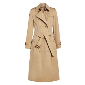 Burberry The Long Chelsea Heritage Belted Trench Coat, Brand Size 2 ( US Size 0 )