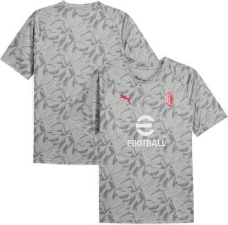 Puma Mens Puma Gray AC Milan 2025/26 Pre-Match Training Jersey at Nordstrom, Size X-Large