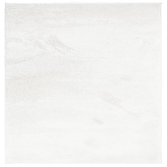 Berkfield Home Rug OVIEDO Short Pile Cream 200x200 cm | Size: Medium