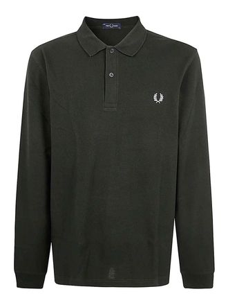 Fred Perry Long Sleeve Plain Shirt