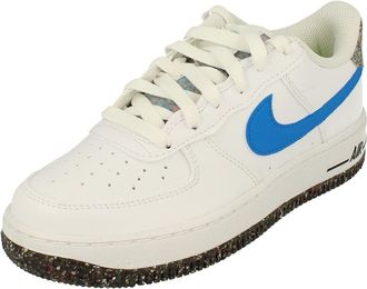 Nike Air Force 1 LV8 GS Trainers DR3098 Sneakers Shoes (UK 5.5 us 6Y EU 38.5, White Light Photo Blue 100)