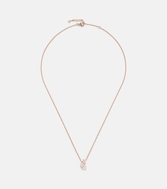 Repossi Collar con colgantes Serti Sur Vide de oro rosa de 18 ct con diamantes