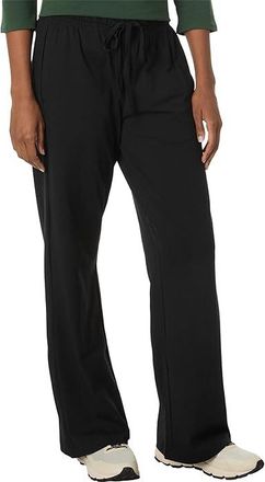 Pact Cool Stretch Lounge Pants Womens Pajama Sets Black : LG, Cotton/Elastane