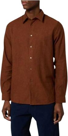 Paul Smith Hombre, Camisas, Marr&oacute;n, Talla: S