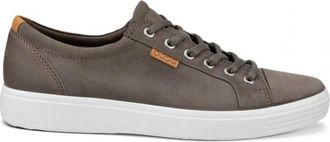 Ecco Mens Soft 7 Sneaker In Dark Clay