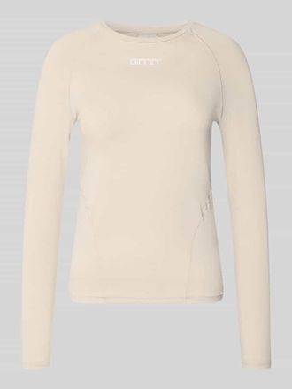 Aim'n Langarmshirt mit Rundhalsausschnitt in Sand, Gr&ouml;&szlig;e XL