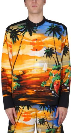 Dolce & Gabbana Multicolor Regular Printed Shirt