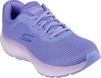 Skechers Womens Go Run Consistent 2.0 Engaged, Lavender/Pink, 11