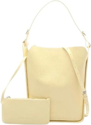 Balenciaga Bolso de hombro de cuero 2way North South Pre-owned - Pre-owned - Mujer - Amarillo - ONE SIZE