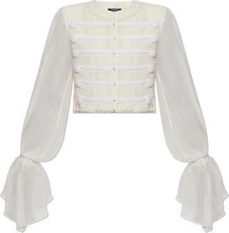 Balmain Mujer, Chaquetas, Beige, Talla: M