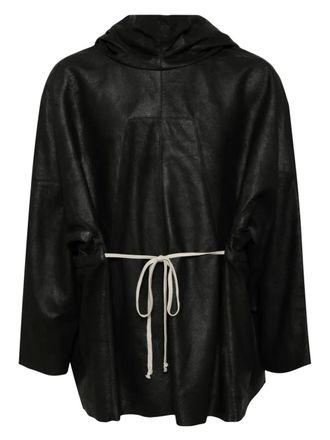 Rick Owens tunic hoodie - Black