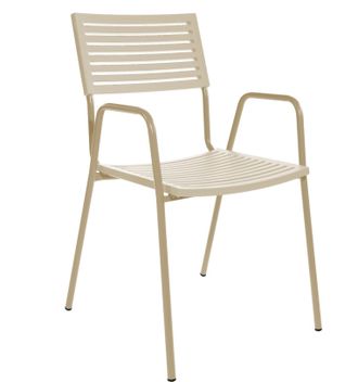 Schubiger M&ouml;bel Gartenstuhl Bodensee Lamello mit Armlehne