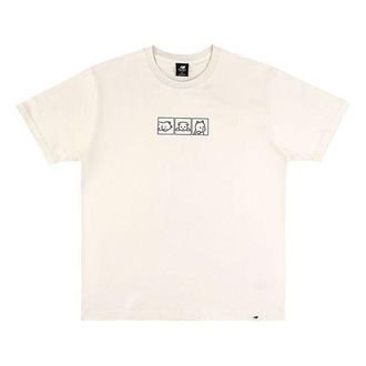 New Balance x Noritake Unisex Printing Round-neck Ivory AMT12389-RSI