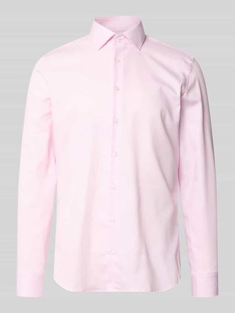 Seidensticker Slim Fit Business-Hemd mit Kentkragen in Rose, Gr&ouml;&szlig;e 38