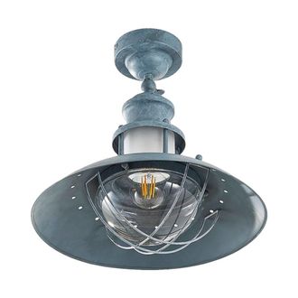 Lindby L&aacute;mpara de techo de Metal Gris