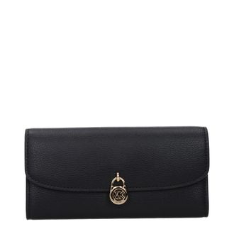Michael Kors Black Leather Womens Wallet