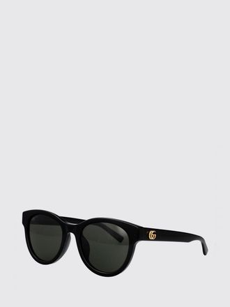 Gucci Occhiali da sole cat-eye in acetato tartarugato con monogramma GG