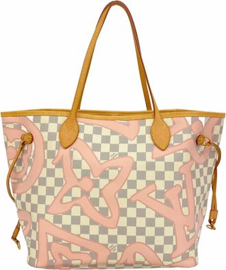 Louis Vuitton White Tote Bag (Pre-Owned)