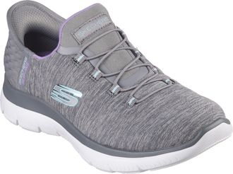 Skechers Slipper »SUMMITS DAZZLING HAZE« Slip Ins Sneaker, Freizeitschuh mit dezenten Kontrastdetails