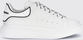 Alexander McQueen McQueen Sneakers Oversize in pelle di vitello con logo posteriore e suola chunky