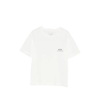 A.P.C. A. p.c. Logo-print Short-sleeve Cotton T-shirt