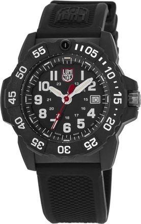 Luminox Navy Seal Black Dial Rubber Strap Mens Watch XS.3501.F