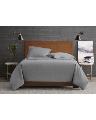 London Fog Garment Wash Duvet Cover Set