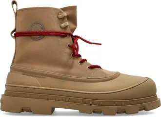 Moncler Schoenen, Heren, Bruin, 44 1/2 EU, Polyester, Vera Sheal Enkellaarzen