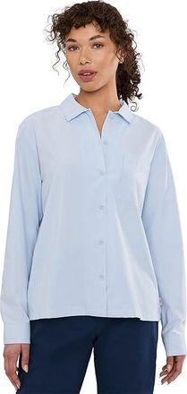 Royal Robbins Expedition III Long Sleeve Womens Clothing Misty Blue : MD, Polyester