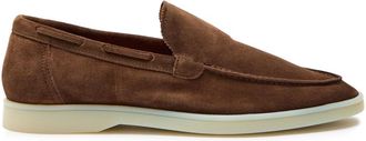 Aur&eacute;lien Yacht Suede Loafers - Brown - 45 (IT45 / UK11)