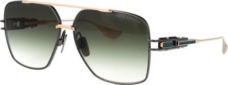 Dita Eyewear Grand-Emperik Zonnebril - unisex - Zonnebrillen - Geel - 61 MM - Accessoires