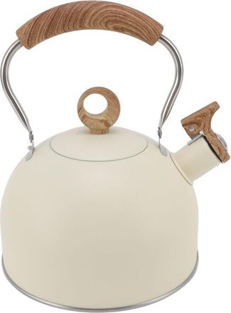 OEM Hervidor De T&eacute; Silbante De Acero Inoxidable, Gran Capacidad, Para Varias Cocinas (beige)