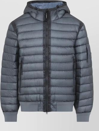 C.P. Company hooded quilted down jacket