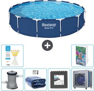 Bestway Piscina Bestway Steel Pro Redonda - 396x84 Cm - 7-piezas S190