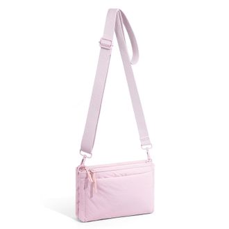 Generic Crossbody Bags Vintage Small Cross Body Purse Nylon Multi-pocket Clutch Purse Messenger Bag Adjustable Shoulder Strap Lightweight for Women Work Shopp