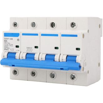 OEM Interruptor Autom&aacute;tico Para Riel, 4 Polos, 400 V, 80 A, Protecci&oacute;n De Seguridad Multiuso, Interruptor De Desconexi&oacute;n Ign&iacute;fugo Para Uso Dom&eacute;stico -crez