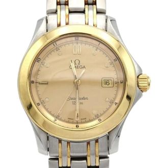 Omega Pre-owned Vintage Polshorloge - Heren - Pre-owned - Geel - Maat: ONE Size