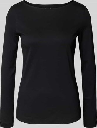 Christian Berg Longsleeve mit Rundhalsausschnitt in Black, Größe 34