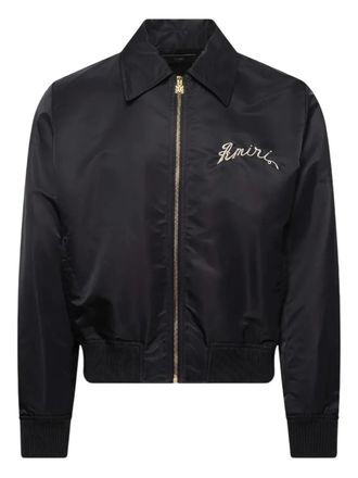 Amiri Giacca con cappuccio - Nero