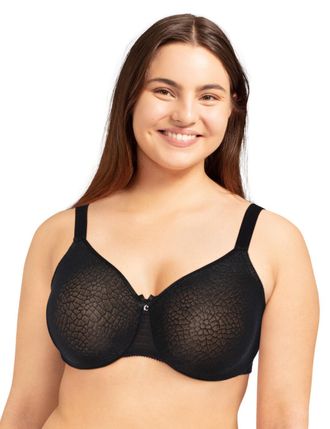 Chantelle Womens C18910 Magnifique Moulded Bra - Black Nylon - Size 42F
