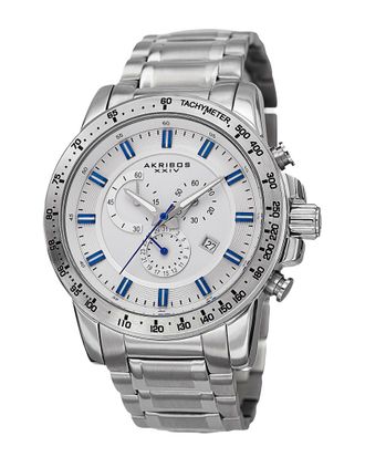 Akribos XXIV Akribos Xxiv Mens Stainless Steel Watch