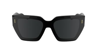 Calvin Klein Womens Sunglasses CK24533S - Black with Solid Grey Lens
