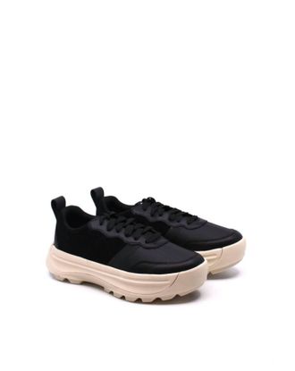 Sorel Womens Ona 503 Everyday Low Sneaker In Black/chalk