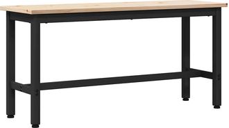 vidaXL Banca De Comedor Natural 100 X 32,5 X 49 Cm Vidaxl