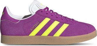 adidas Womens adidas Originals Gazelle Indoor - Shoes Off White/Solar Yellow/Purple Burst Size 10.0