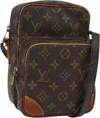 Louis Vuitton Pre-owned Vintage Crossbody Tas - Dames - Vintage Schoudertas - Bruin - ONE Size - Vintage