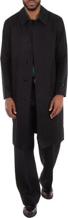 Burberry x Minecraft Monogram Motif Cotton Gabardine Car Coat, Brand Size 52 ( US Size 42 )