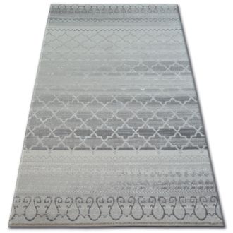 RugsX Alfombra Acr&iacute;lica Patara 0242 Crema/turquesa Beige 80x150 Cm