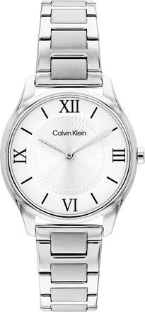 Calvin Klein Womens Roman Numeral H-Link Braclet Watch - Multi