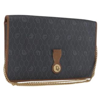 Dior Pre-owned Clutches, female, Black, Size: ONE SIZE Pre-owned Vintage Shoulder Bag